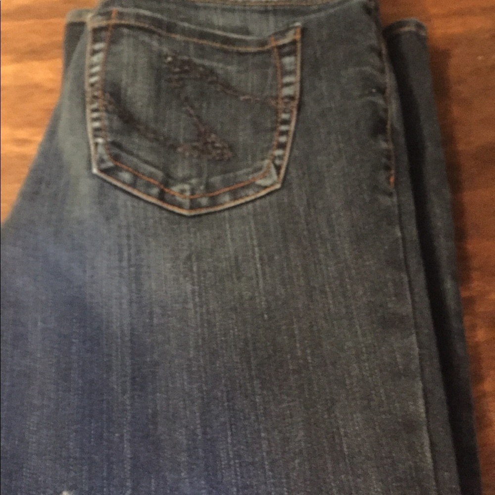 Silver jeans like new 29/ 34
